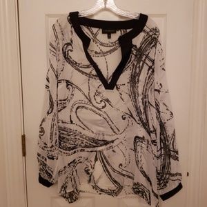 Sheer Lane Bryant Blouse